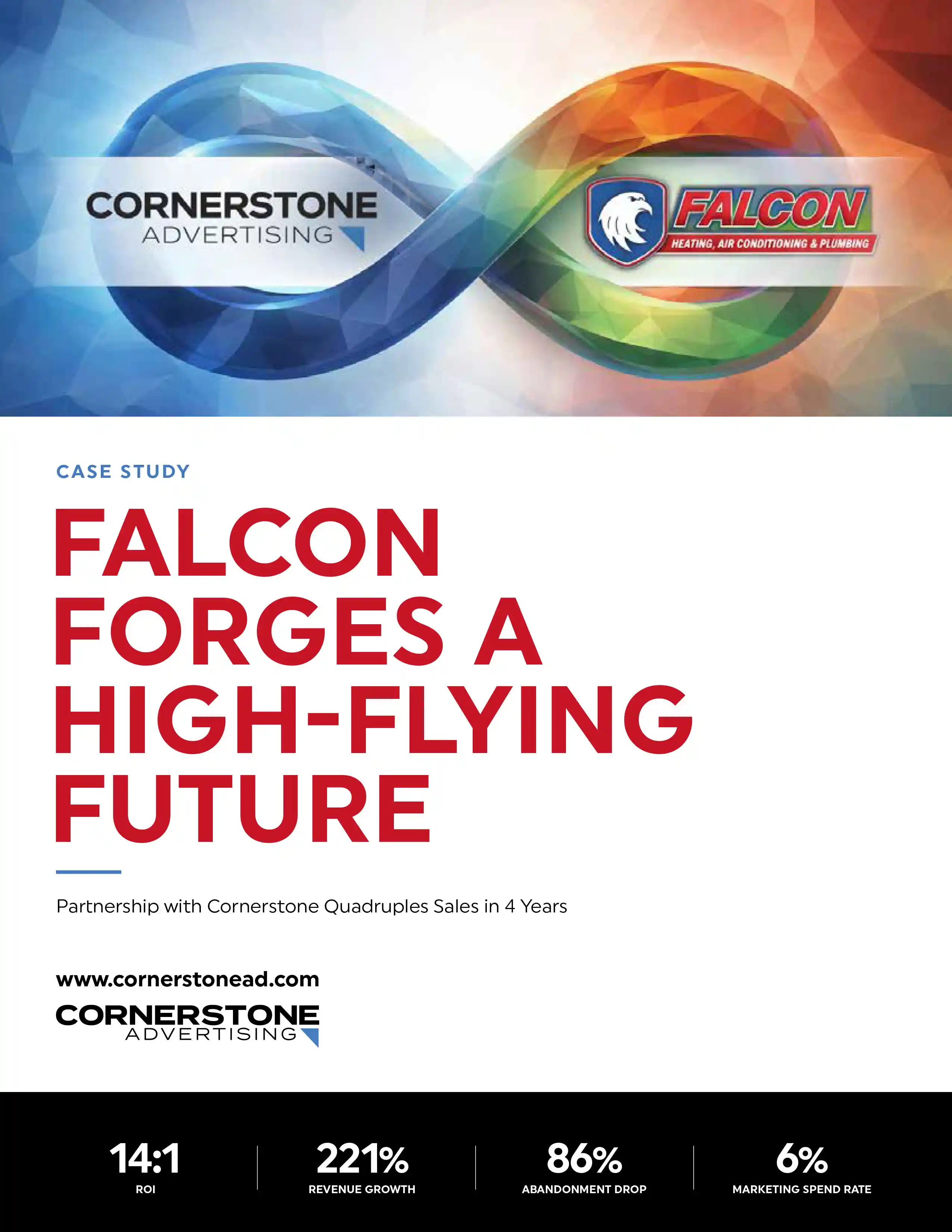 Falcon Forges a High-Flying Future case study cover