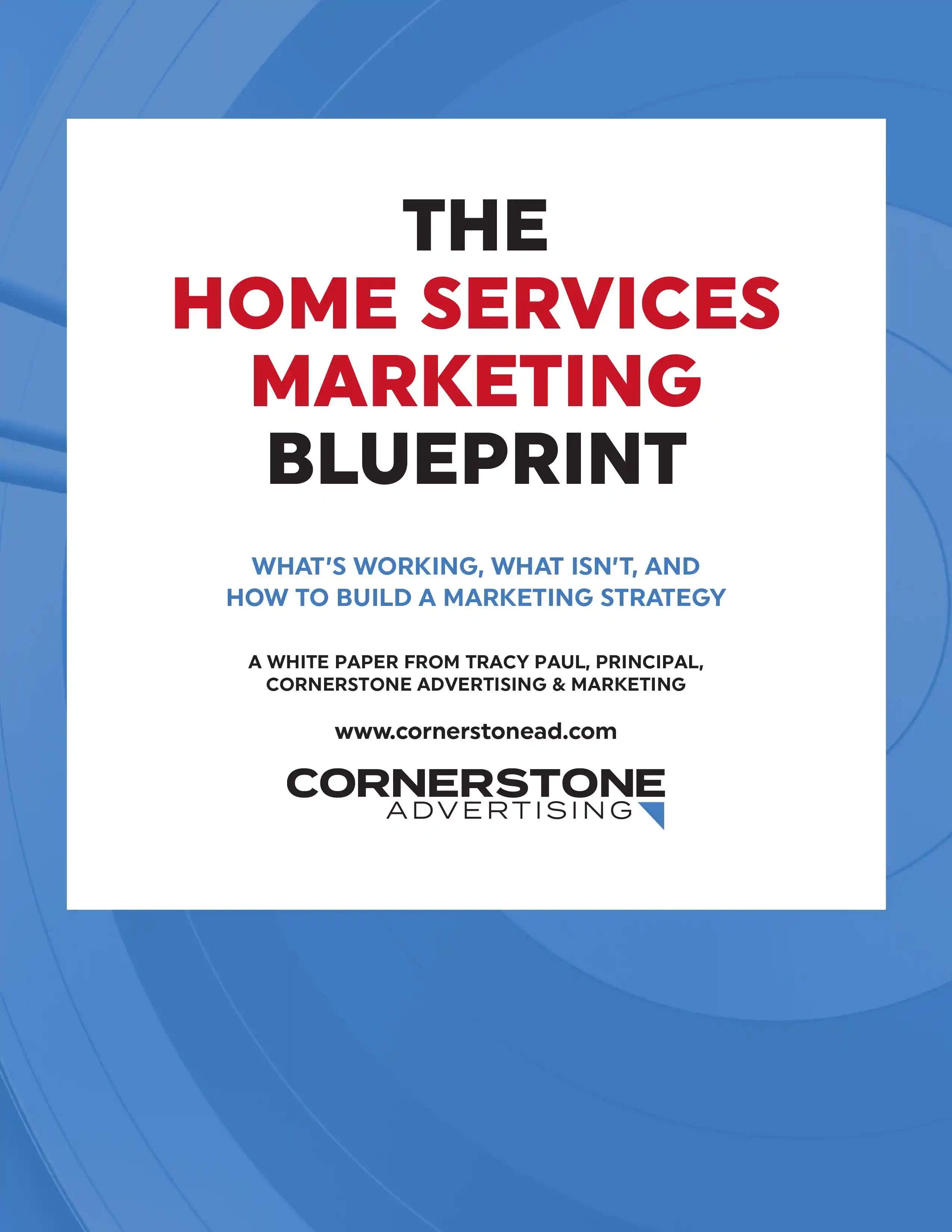 The Home Services Marketing Blueprint white paper cover